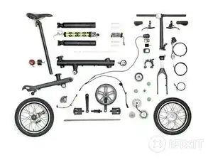 Xiaomi MiJia QiCycle Folding Electric Bike Teardown