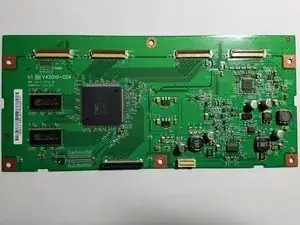 Sharp LC-42D62U  T-Con Board Replacement