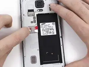 Samsung Galaxy Note 4 SIM Karte Austausch