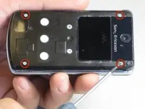 Sony Ericsson W518a Camera Lens Replacement