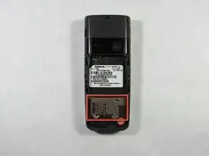 Removing Nokia 6236i Sim Card