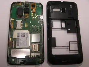 Alcatel OneTouch Evolve Secondary Panel Removal