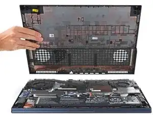 Lenovo Legion 5 17ACH6H Back Cover Replacement