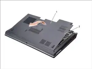 Dell Studio 1735 Base Cover Replacement