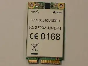 Acer Aspire One ZG5 Wireless Card Replacement