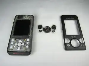 Sony Ericsson W580i Front Cover Replacement