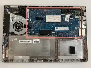 HP Pavilion x360 14m-ba114dx Motherboard Replacement