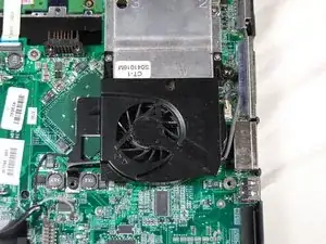 HP Pavilion dv1000 Fan Replacement