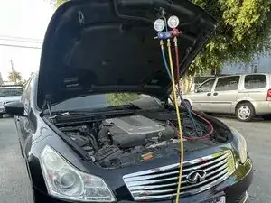 How to Recharge the A/C in a 2009 Infiniti G37