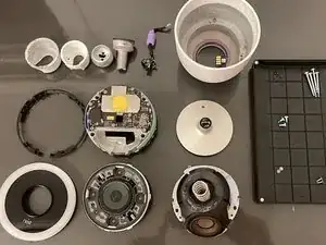 Nest IQ Outdoor Camera Module Disassembly