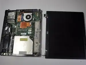 Disassembling HP Compaq NC6120 Laptop