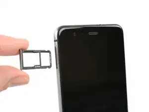 Huawei P10 Lite SIM Karteneinschub tauschen