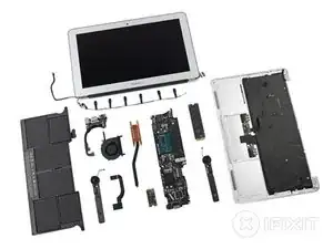 MacBook Air 11" Mid 2013 Teardown