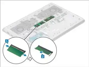 Dell Vostro 15 7570 Memory Module Replacement