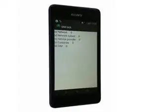 How to Sony Xperia E1 - Unlock Network / SIM Lock by Code