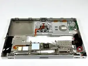 PowerBook G4 Titanium DVI Upper Case Replacement