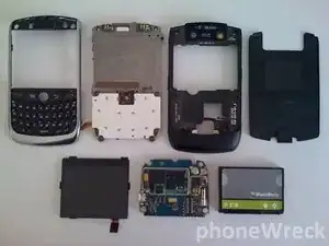 BlackBerry Curve 8900 Teardown