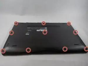 Lenovo Yoga 710-15ISK Back Cover Replacement