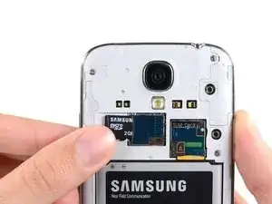 Samsung Galaxy S4 MicroSD Karte ersetzen