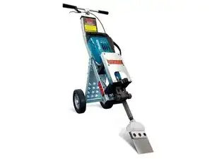 Pearl Abrasive Demolition Hammer Cart PA01HT (2014)