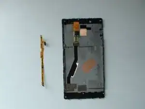 Power, Volume and Camera buttons flex cable