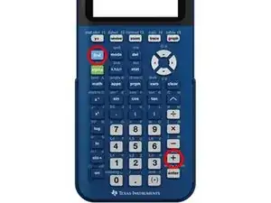 Wie man den RAM eines TI-84 Plus CE leert