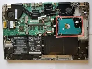 Acer Aspire V5-552PG-X469 Hard Drive Replacement