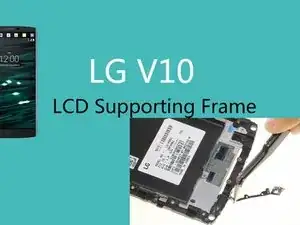 LCD supporting frame