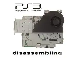 PlayStation 3 Super Slim  auseinanderbauen  - Video-Anleitung