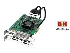 DeckLink HD Extreme 3Dplus Fan