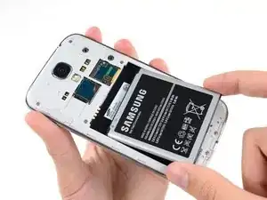 Samsung Galaxy S4 Akku ersetzen