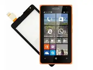 Microsoft Lumia 435 Touch screen Glass Only Replacement