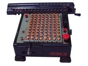 Disassembling Monroe LA5-160 calculator completely