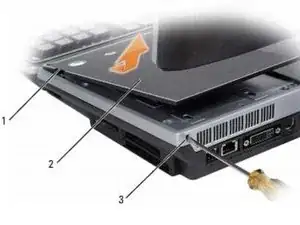 XPS M2010 MXP061 Cosmetic Cover and Top Cover Replacement