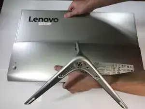 Lenovo IdeaCentre AIO 510S-23ISU Removing the Stand Base Replacement