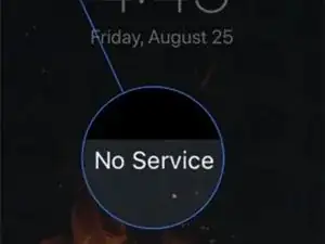 How to repair No service in  Xiaomi Mi 8