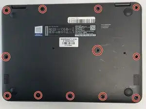 Lenovo 300e Chromebook Back Cover Replacement