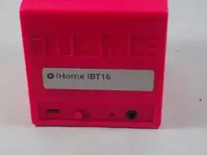 iHome IBT16 Power Switch Replacement