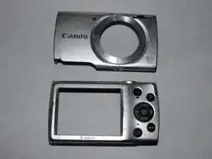 Canon PowerShot A2500 Body Casing and Faceplate Replacement