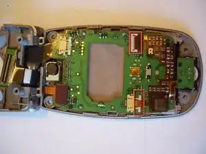 Disassembling Panasonic GU87 LCD main board