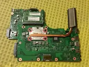 Toshiba Satellite C655D-S5200 Motherboard Replacement