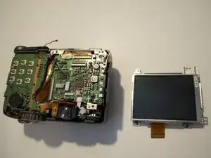 Canon PowerShot A590 IS LCD Screen Replacement