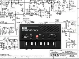 KORG Monotron Teardown