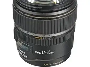 Canon EFS 17-85mm lens