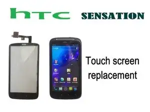 HTC Sensation / 4G / Pyramid -  Touch Screen / Digitizer Replacement