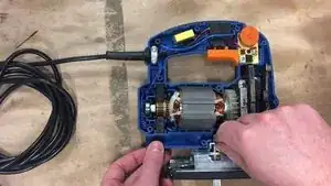 Lift the lever with a clamp.