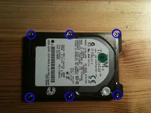 IBM Travelstar DJSA-220 2.5'' Hard Drive Teardown