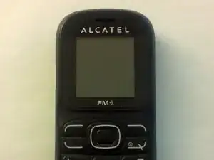 Disassembling Alcatel One touch 217 Dual SIM