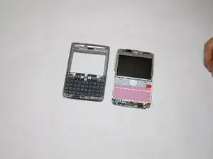 Disassembling Nokia E61i Keyboard