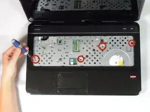 Disassembling HP Pavilion g7-2275dx Front Panel